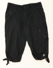 Bermuda feminina Nike EUA 8/10 média W32 preta algodão SU11 comprar usado  Enviando para Brazil
