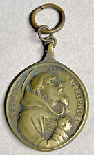 Medaglia religiosa celebra usato  Italia