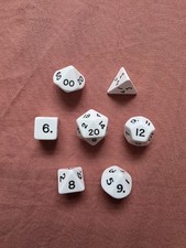 Polyhedral dice opaque for sale  TRURO