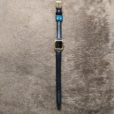 Relógio de quartzo feminino Orient 30 mm pulseira de couro preto mostrador dourado usado no113 no113 comprar usado  Enviando para Brazil