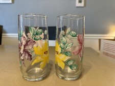 Vintage libbey floral for sale  Cuyahoga Falls