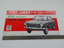 Brochure originale abarth usato  Santena