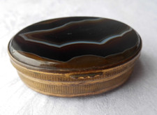 Vintage agate snuff d'occasion  Expédié en Belgium