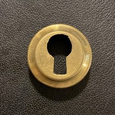 Round escutcheon brass for sale  LEIGH-ON-SEA
