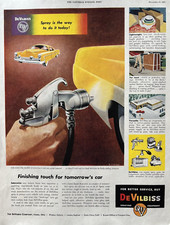 1952 vilbiss spraying for sale  Oak Forest