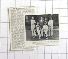 1910 The English Lawn Tennis Team For South Africa, Key comprar usado  Enviando para Brazil