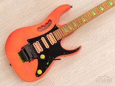 1987 Ibanez JEM777-SK Steve Vai Signature guitarra vintage rosa chocante, 100%... comprar usado  Enviando para Brazil