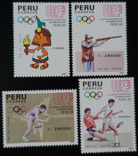 Timbres pérou jeux d'occasion  Montpellier-