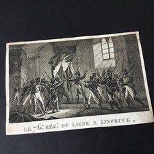 Gravure bataille napoléon d'occasion  Nantes-