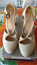 Chaussures texto beige d'occasion  Marseille XV