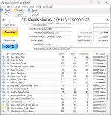 Caution seagate st16000nm003g for sale  San Jose