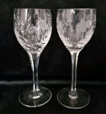 Pair stuart crystal for sale  CALNE