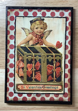 Valentines greetings wooden for sale  Hobart