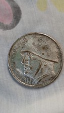 Moneta commemorativa mussolini usato  Palermo