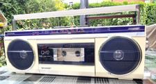 Sharp kassettenrecorder boombo gebraucht kaufen  Marl