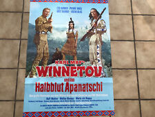 Filmplakat winnetou halbblut gebraucht kaufen  Celle