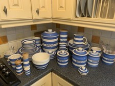 Green cornishware for sale  BLACKBURN