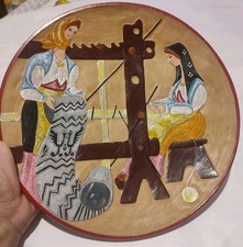 Piatto arte sarda usato  Bologna