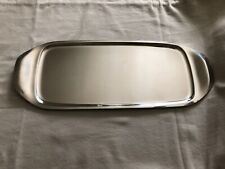 Bandeja de servir aço inoxidável 18-10 com alças - 14 3/4 pol x 5 1/2 pol comprar usado Bandeja de servir aço inoxidável 18-10 com alças - 14 3/4 pol x 5 1/2 pol comprar usado  Enviando para Brazil