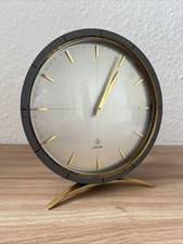 Schreibtischuhr messing massiv gebraucht kaufen  Seligenstadt