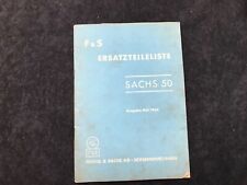 Ersatzteilliste sachs mai gebraucht kaufen  Kulmbach