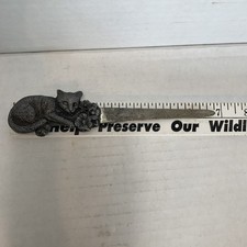 Vintage pewter cat for sale  Rockport