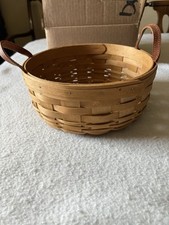 Longaberger round basket for sale  Kutztown