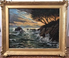 Dipinto olio tela usato  Genova