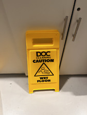 Yellow wet floor for sale  LONDON