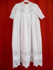 Vintage robe baptème d'occasion  Hennebont