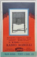 Cartolina pubblicitaria radio usato  Roma