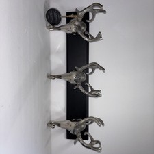 Suporte para casaco de metal com caveira de veado comprar usado  Enviando para Brazil