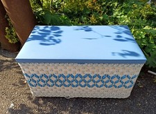 Wäschetruhe wäschepuff 70er gebraucht kaufen  Aulendorf