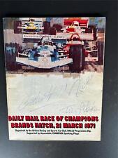 Rare signed race for sale  PERTH