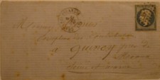 1860 envelope chaunes d'occasion  Expédié en Belgium