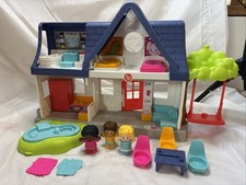 Conjunto de casa de brinquedo Little People com palcos inteligentes para fingir que brincar funciona! FP comprar usado Conjunto de casa de brinquedo Little People com palcos inteligentes para fingir que brincar funciona! FP comprar usado  Enviando para Brazil