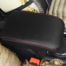 Console central apoio de braço painel tampa caixa capa de couro acabamento para golfe MK7 2014-2016, usado comprar usado  Enviando para Brazil