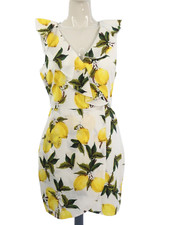 Quiz dress lemon for sale  LIVERPOOL