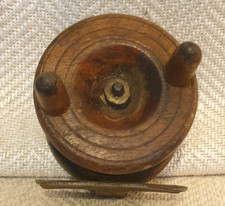 Antique hardwood brass for sale  ASHFORD