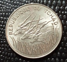Tchad 100 francs d'occasion  Saint-Pantaléon-de-Larche