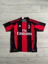 Usado, Camisa de futebol AC Milan 2010 Adidas juvenil infantil masculina tamanho L 164 cm comprar usado  Enviando para Brazil