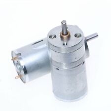 Usado, 1 peça 25GA370 motor de engrenagem DC 6V 12V 24V motor de engrenagem elétrica alto torque eixo 4mm comprar usado  Enviando para Brazil