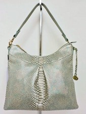 Bolsa de mão Brahmin Bristol opala cintilante píton cobra couro em relevo hobo, muito bom estado usado comprar usado  Enviando para Brazil