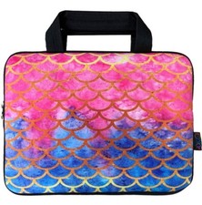 iColor Sirena Laptop Neopreno Asa Bolsa Computadora Tableta Protector Estuche Escuela segunda mano  Embacar hacia Mexico
