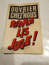 Livrets communisme ouvrier d'occasion  Saint-Léonard-de-Noblat