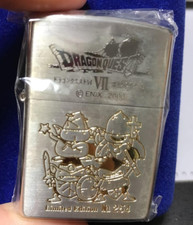 Usado, Isqueiro a óleo limitado Zippo Dragon Quest VII prata número de série com estojo não usado comprar usado  Enviando para Brazil