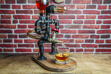 Dispensador de álcool steampunk, tubo industrial feito à mão lâmpada de mesa de cabeceira barra Reino Unido comprar usado  Enviando para Brazil