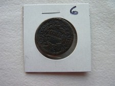 MOEDA VINTAGE ORIGINAL DOS EUA CENTAVO GRANDE 1845 BAIXO GRAU G -VG NO6 comprar usado  Enviando para Brazil
