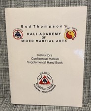Bud Thompson’s Kali Academy of Mixed Martial Arts Instructors Manual Used comprar usado  Enviando para Brazil