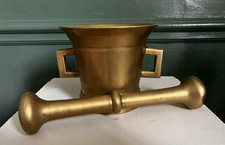 Vintage brass mortar for sale  BROUGH
